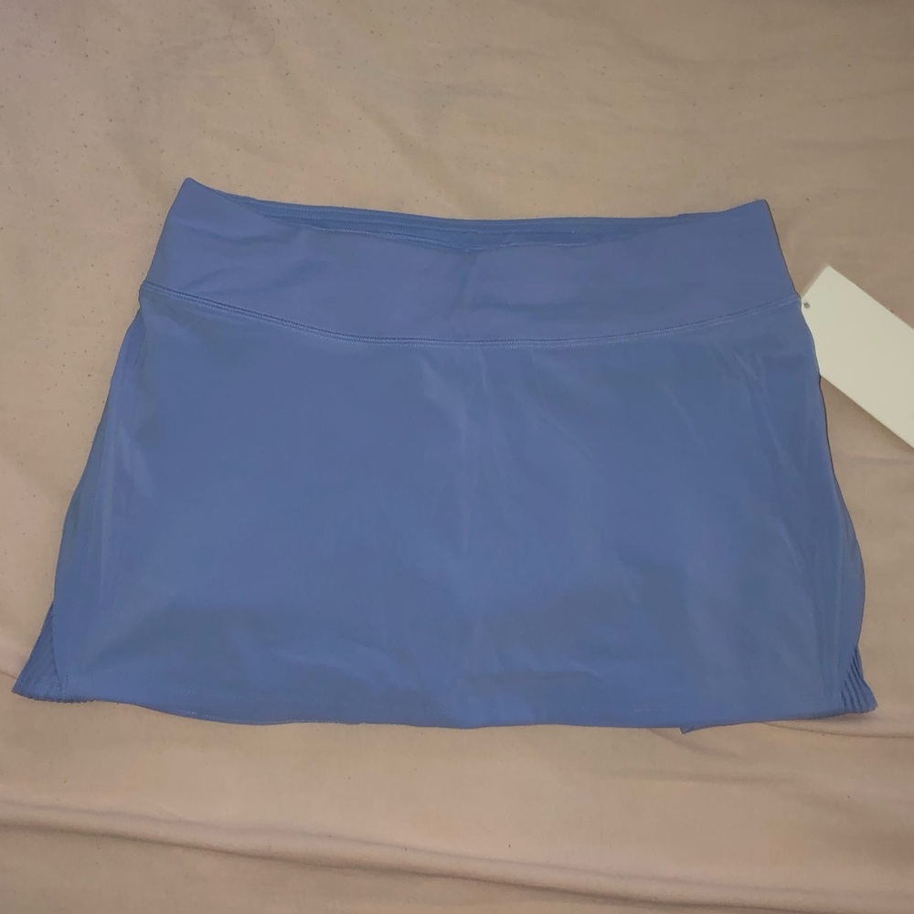 Periwinkle Play Off the Pleats Lululemon Skirt